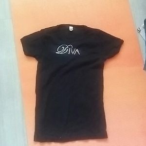 🗽 Bedazzled Diva t-shirt small